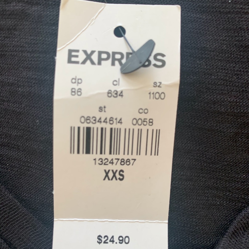 Express Shirt SZ XXS NWT - Picture 4 of 5